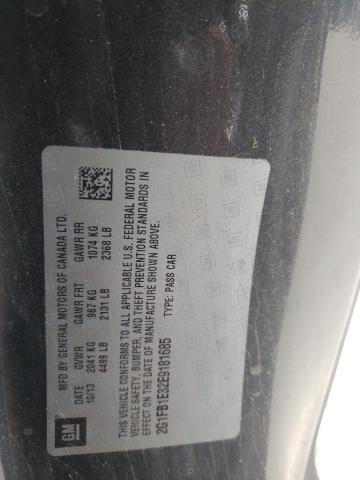 Photo 10 from auction – 2014 CHEVROLET CAMARO LT with VIN 2G1FB1E32E9181685