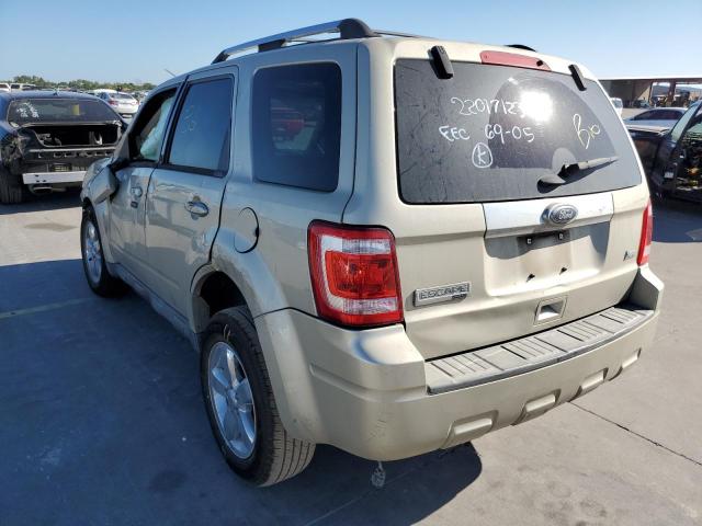 Photo 3 from auction – 2011 FORD ESCAPE LIM with VIN 1FMCU0EG4BKB72266