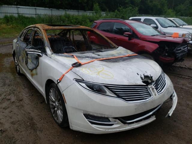 LINCOLN MKZ 2015 with VIN 3LN6L2J90FR624525 - Photo from auction