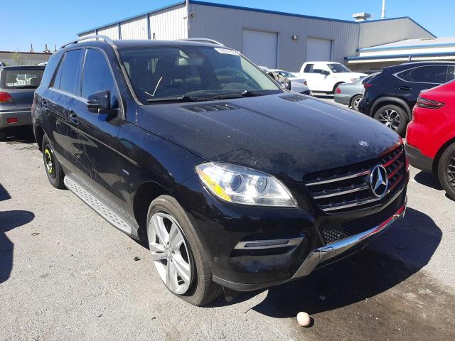 Photo 1 from auction – 2012 MERCEDES-BENZ ML 350 BLU with VIN 4JGDA2EB5CA083116