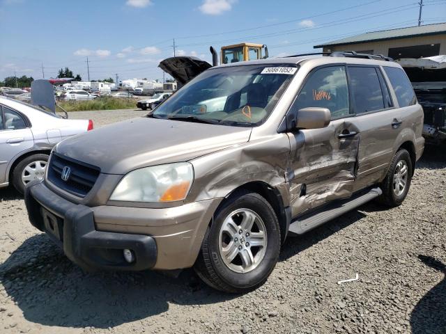 Photo 2 from auction – 2003 HONDA PILOT EXL with VIN 2HKYF18713H546032
