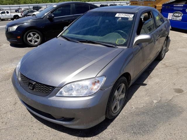 Photo 2 from auction – 2005 HONDA CIVIC EX with VIN 1HGEM22985L035247