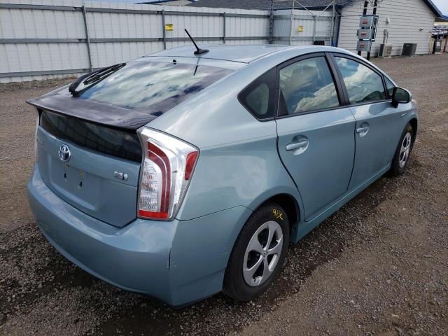 Photo 4 from auction – 2014 TOYOTA PRIUS with VIN JTDKN3DU5E1829432