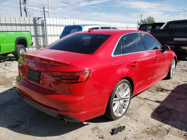 Photo 4 from auction – 2017 AUDI A4 PREMIUM with VIN WAUENAF40HN014337