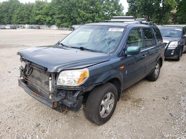 Photo 2 from auction – 2006 HONDA PILOT EX with VIN 2HKYF18516H532862