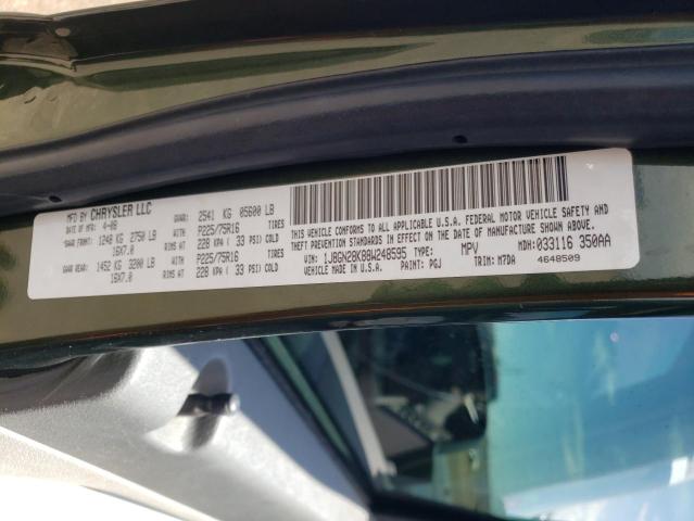 Photo 10 from auction – 2008 JEEP LIBERTY SP with VIN 1J8GN28K88W248595