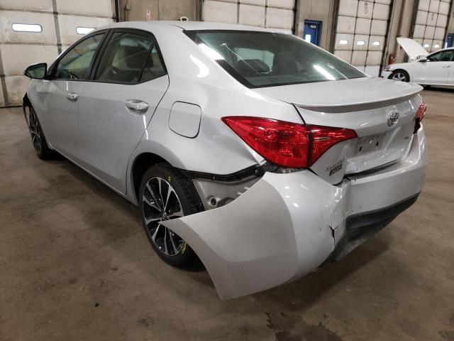 Photo 3 from auction – 2017 TOYOTA COROLLA L with VIN 2T1BURHE1HC757542