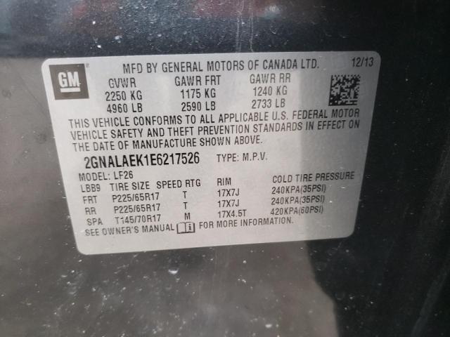 Photo 10 from auction – 2014 CHEVROLET EQUINOX LS with VIN 2GNALAEK1E6217526