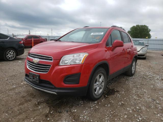Photo 2 from auction – 2016 CHEVROLET TRAX 1LT with VIN KL7CJPSB8GB733880
