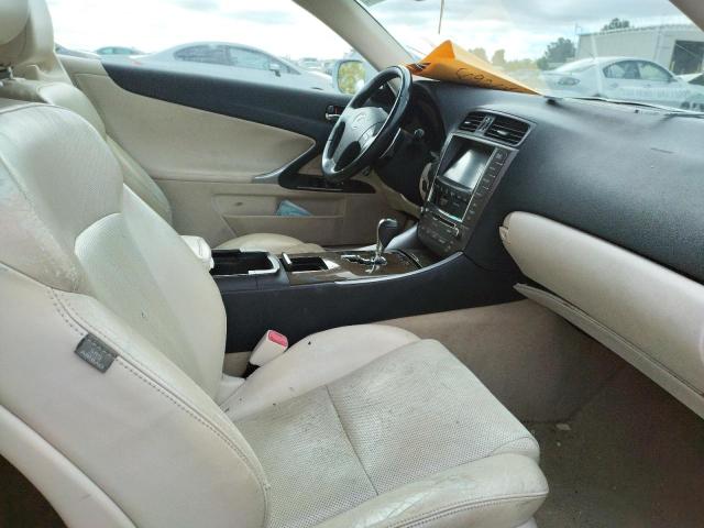 Photo 5 from auction – 2010 LEXUS IS 250 with VIN JTHFF2C23A2502460