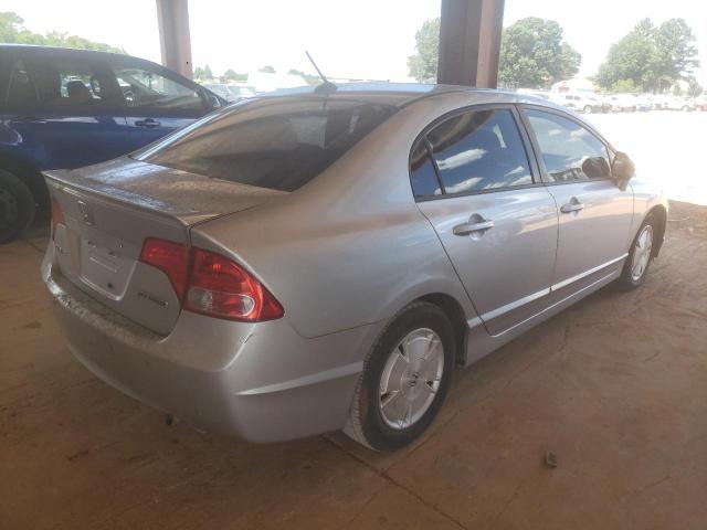 Photo 4 from auction – 2007 HONDA CIVIC HYBR with VIN JHMFA36217S012060