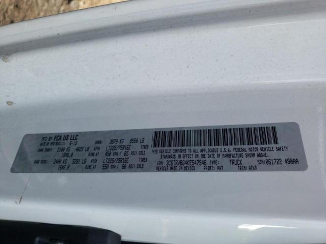 Photo 10 from auction – 2019 RAM PROMASTER with VIN 3C6TRVBG4KE547946