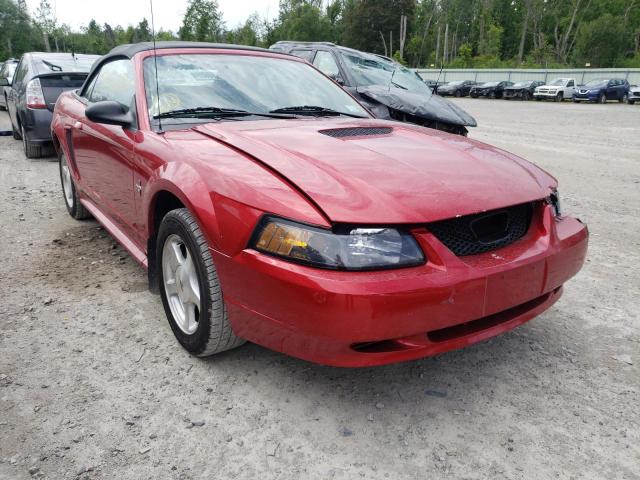 FORD MUSTANG 2001 with VIN 1FAFP44411F180720 - Photo from auction