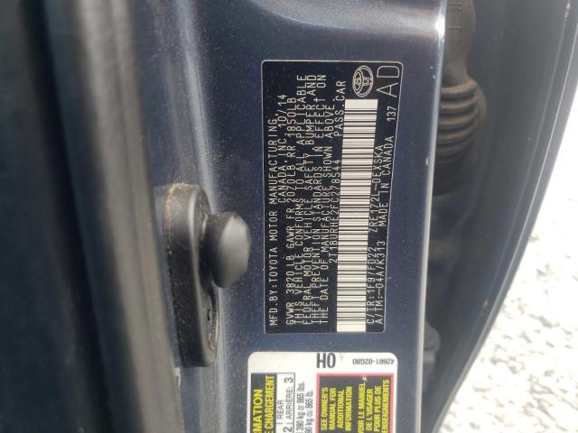 Photo 10 from auction – 2015 TOYOTA COROLLA L with VIN 2T1BURHE2FC278544