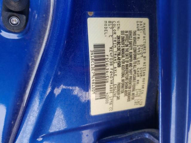 Photo 10 from auction – 2009 NISSAN VERSA S with VIN 3N1BC13E79L481509