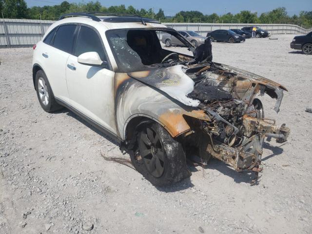 INFINITI FX35 2004 with VIN JNRAS08WX4X216166 - Photo from auction
