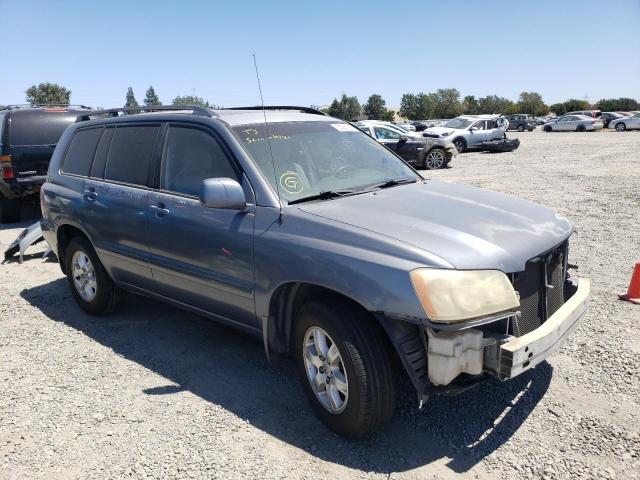 TOYOTA HIGHLANDER 2003 with VIN JTEGF21AX30090399 - Photo from auction