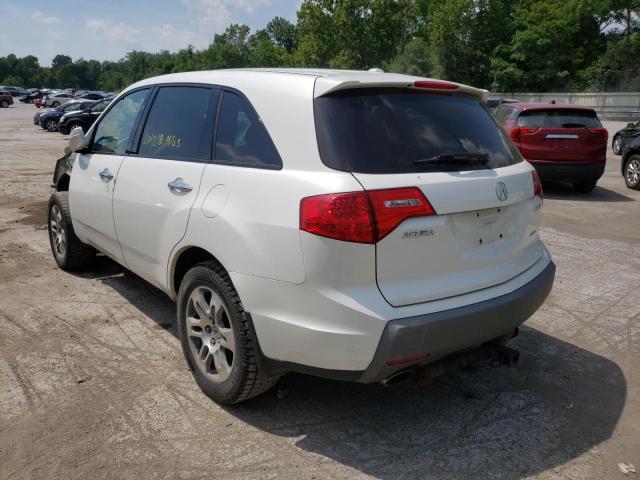 Photo 3 from auction – 2008 ACURA MDX with VIN 2HNYD28238H556491