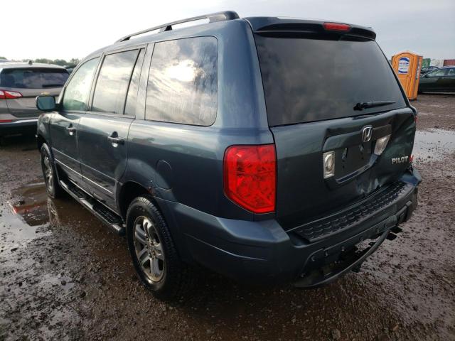 Photo 3 from auction – 2005 HONDA PILOT EXL with VIN 5FNYF18635B008778