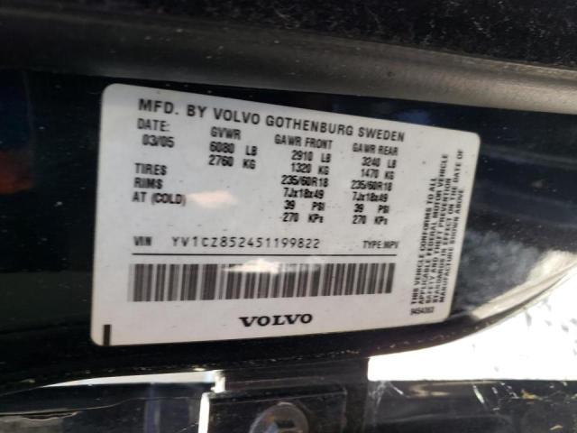 Photo 10 from auction – 2005 VOLVO XC90 V8 with VIN YV1CZ852451199822
