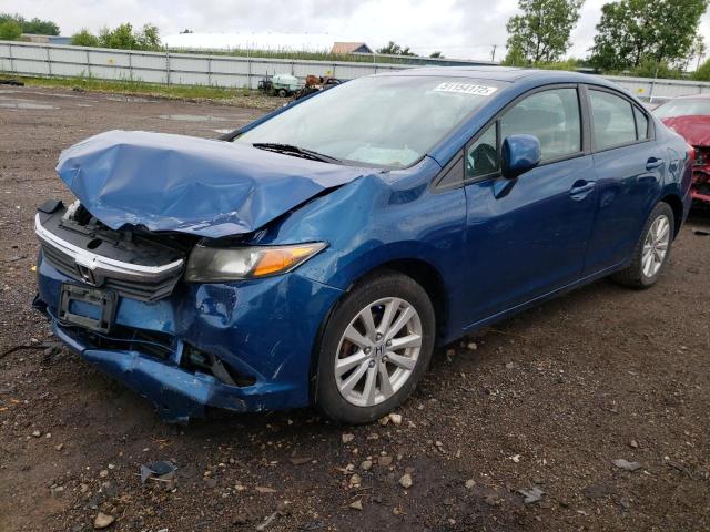 Photo 2 from auction – 2012 HONDA CIVIC EX with VIN 19XFB2F81CE048986
