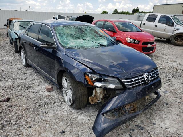 VOLKSWAGEN PASSAT SEL 2013 with VIN 1VWCN7A35DC145889 - Photo from auction