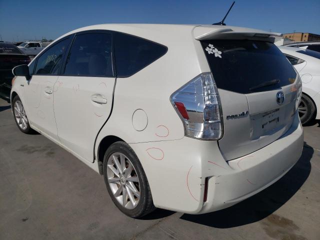 Photo 3 from auction – 2012 TOYOTA PRIUS V with VIN JTDZN3EUXC3083655