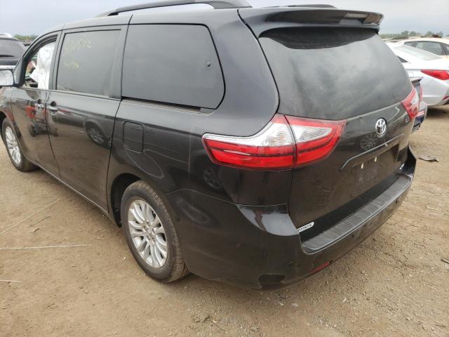 Photo 3 from auction – 2017 TOYOTA SIENNA XLE with VIN 5TDYZ3DC6HS808263