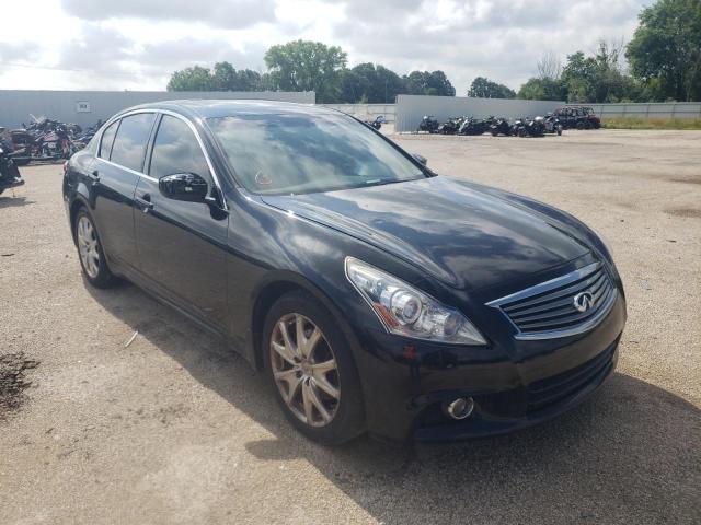 INFINITI G37 2012 with VIN JN1CV6AR6CM670148 - Photo from auction