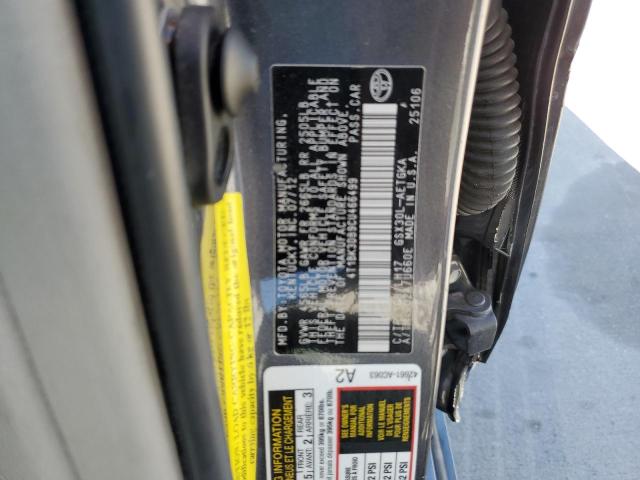 Photo 10 from auction – 2012 TOYOTA AVALON BAS with VIN 4T1BK3DB9CU466499