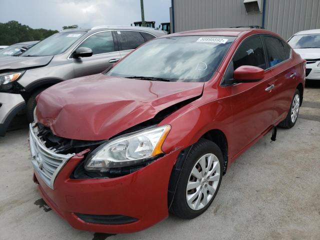 Photo 2 from auction – 2014 NISSAN SENTRA S with VIN 3N1AB7AP6EY331572