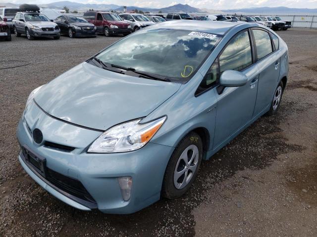 Photo 2 from auction – 2014 TOYOTA PRIUS with VIN JTDKN3DU5E1829432