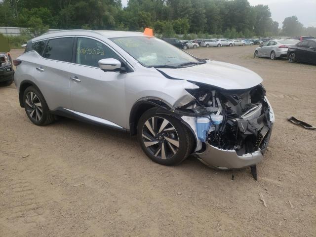 NISSAN MURANO SL 2022 with VIN 5N1AZ2CS0NC117002 - Photo from auction