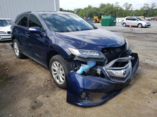 ACURA RDX TECHNO 2017 with VIN 5J8TB3H59HL006643 - Photo from auction