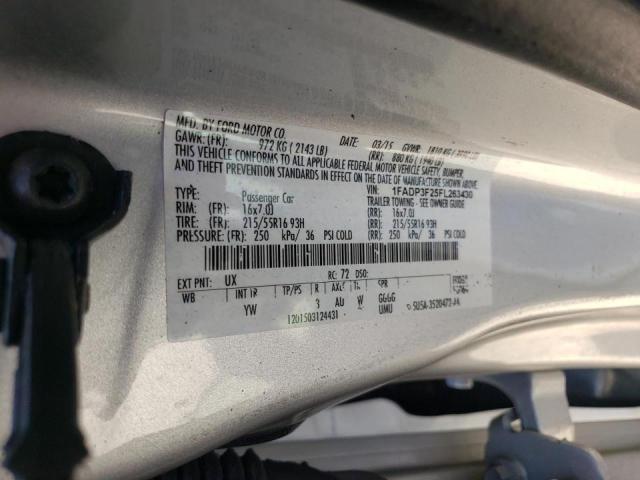 Photo 10 from auction – 2015 FORD FOCUS with VIN 1FADP3F25FL263430