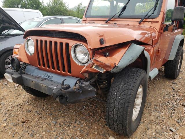 Photo 9 from auction – 2000 JEEP WRANGLER / with VIN 1J4FA49S7YP792244