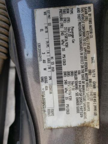 Photo 10 from auction – 2014 FORD FOCUS SE with VIN 1FADP3F25EL197329