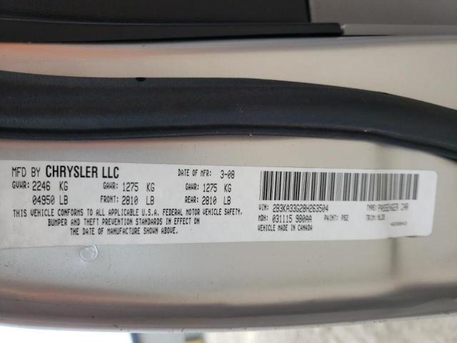 Photo 10 from auction – 2008 DODGE CHARGER SX with VIN 2B3KA33G28H263504