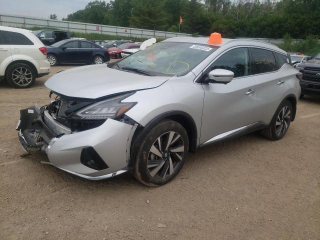 Photo 2 from auction – 2022 NISSAN MURANO SL with VIN 5N1AZ2CS0NC117002