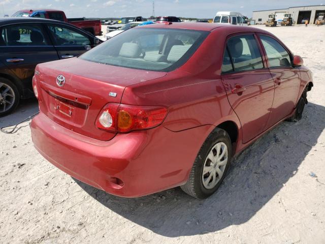 Photo 4 from auction – 2009 TOYOTA COROLLA with VIN 2T1BU40E79C189572