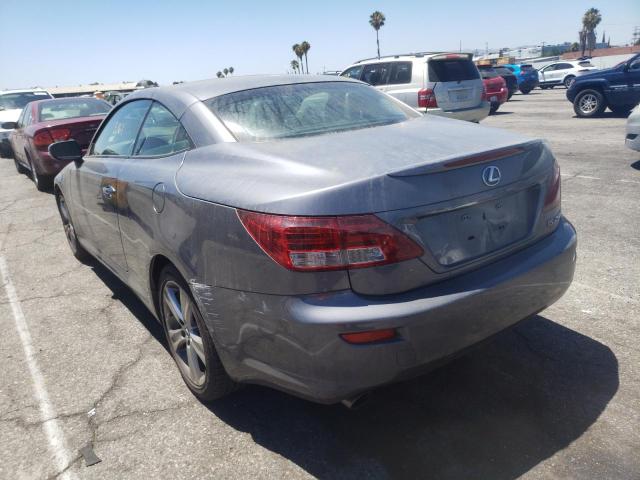Photo 3 from auction – 2012 LEXUS IS 250 with VIN JTHFF2C25C2524477