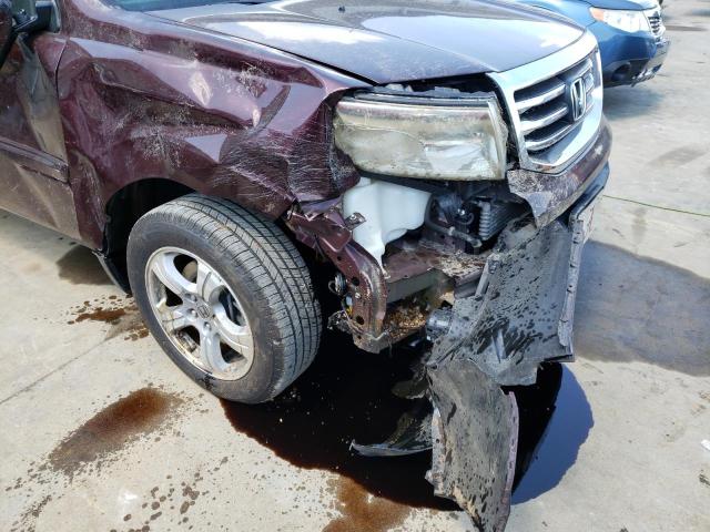 Photo 9 from auction – 2012 HONDA PILOT EX with VIN 5FNYF3H42CB012022