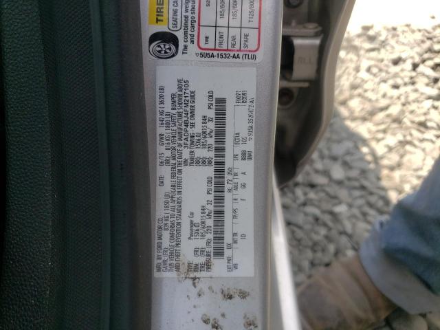 Photo 10 from auction – 2015 FORD FIESTA SE with VIN 3FADP4BJ4FM217105