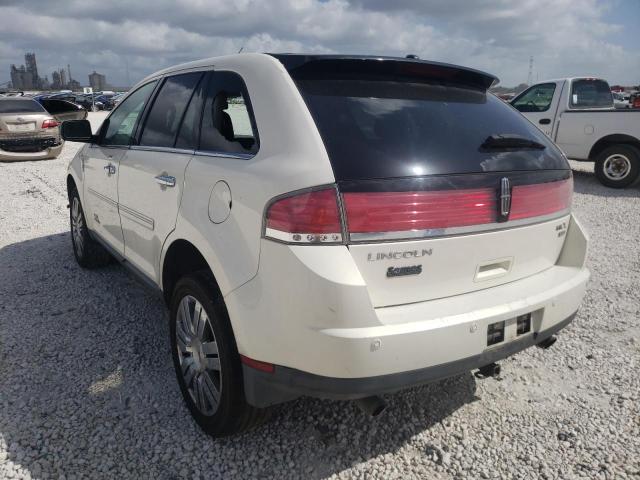 Photo 3 from auction – 2008 LINCOLN MKX with VIN 2LMDU88C58BJ12483