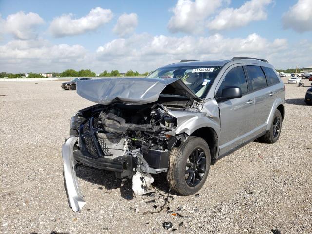 Photo 2 from auction – 2020 DODGE JOURNEY SE with VIN 3C4PDCAB3LT232555