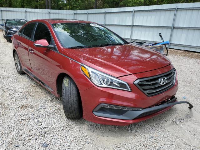 HYUNDAI SONATA SPO 2016 with VIN 5NPE34AF7GH416423 - Photo from auction