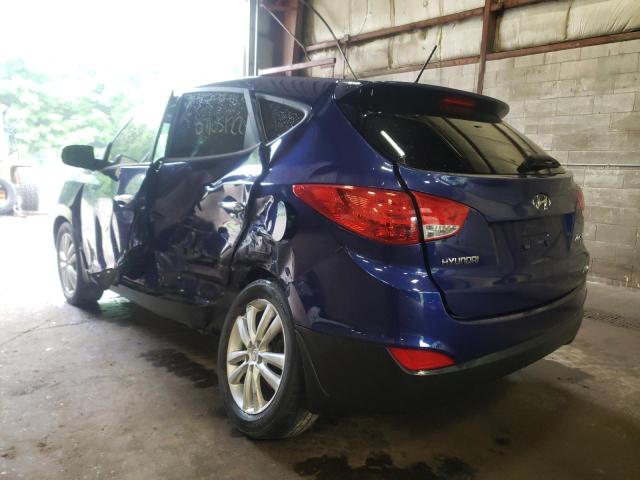 Photo 3 from auction – 2011 HYUNDAI TUCSON GLS with VIN KM8JUCAC8BU277232