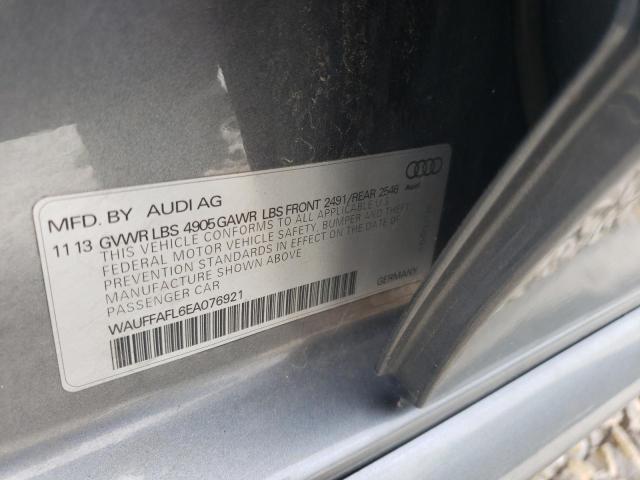 Photo 10 from auction – 2014 AUDI A4 PREMIUM with VIN WAUFFAFL6EA076921