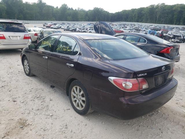 Photo 3 from auction – 2003 LEXUS ES 300 with VIN JTHBF30G936005316