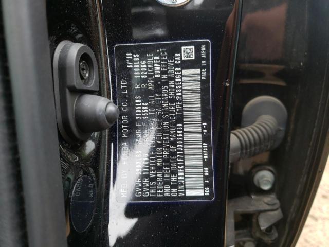 Photo 10 from auction – 2018 HONDA CIVIC EXL with VIN JHMFC1F71JX026030